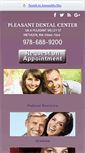 Mobile Screenshot of pleasantdentalcenter.com